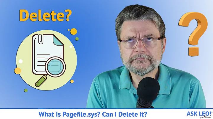 What Is Pagefile.sys? Can I Delete It?