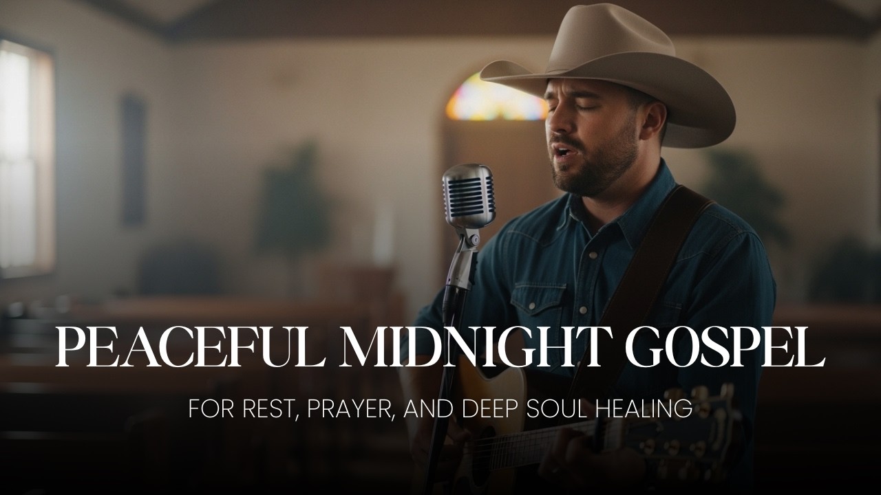 Peaceful Midnight Gospel Playlist for Rest, Prayer, and Deep Soul Healing