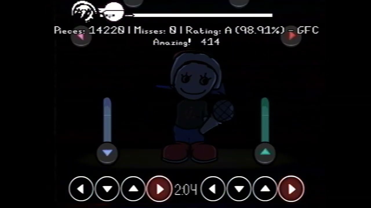FNF MOD: Funkscop - Quitter (FC) (Walkthrough/HARD)