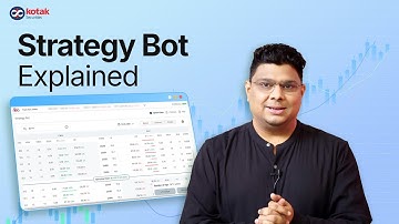 Manage your risk with Strategy Bot | Learn how to automate your strategy in Hindi | Kotak Securities