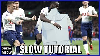 FOOTBALLER | Slow Tutorial | Chill Folding | ASMR | No Talking