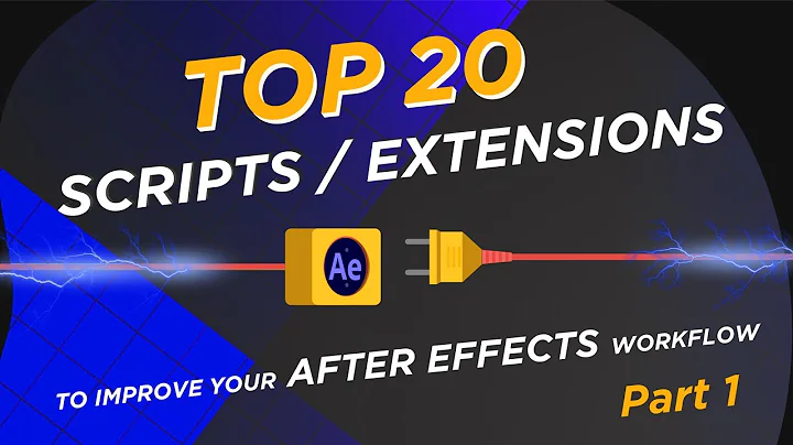 Top 20 After effects scripts and extensions - BEST