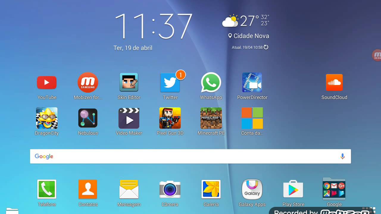 Tutorial:como gravar a tela do seu tablet ou celular - YouTube