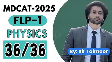 How to Get Full Marks in MDCAT Physics I MDCAT Physics Mock Test I MDCAT Physics Paper I MDCAT Prep