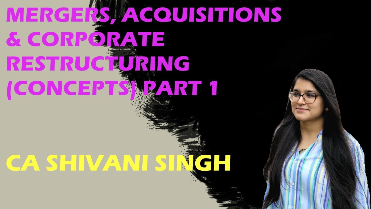 CA Final AFM | Mergers & Acquisitions Concepts Explained | Chapter 14 Complete Basics