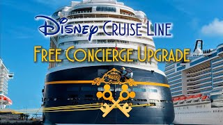 Disney Cruise Line upgraded us to CONCIERGE for FREE! A $5000 Pixie dust moment!