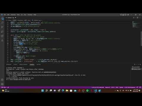 111-1 台大電機普物 Vpython HW1