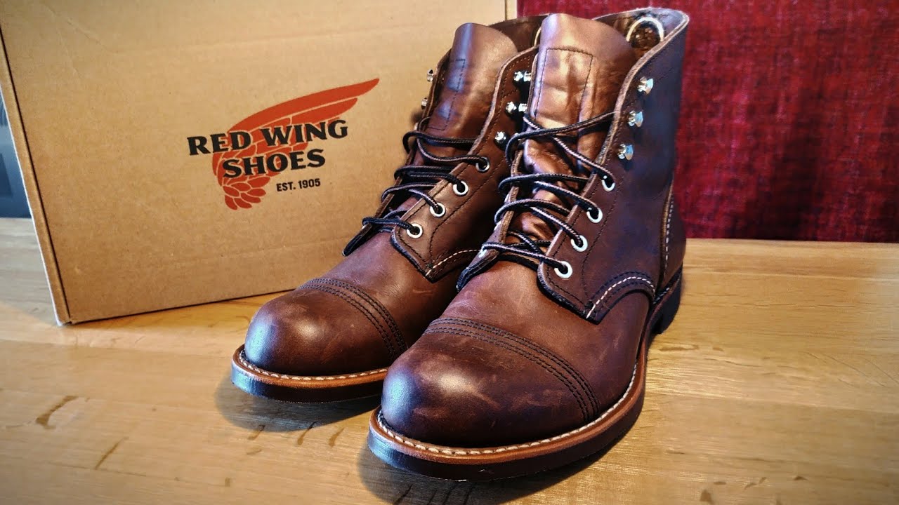 Buying Red Wing Iron Rangers Online - How do they fit on day 1? - YouTube