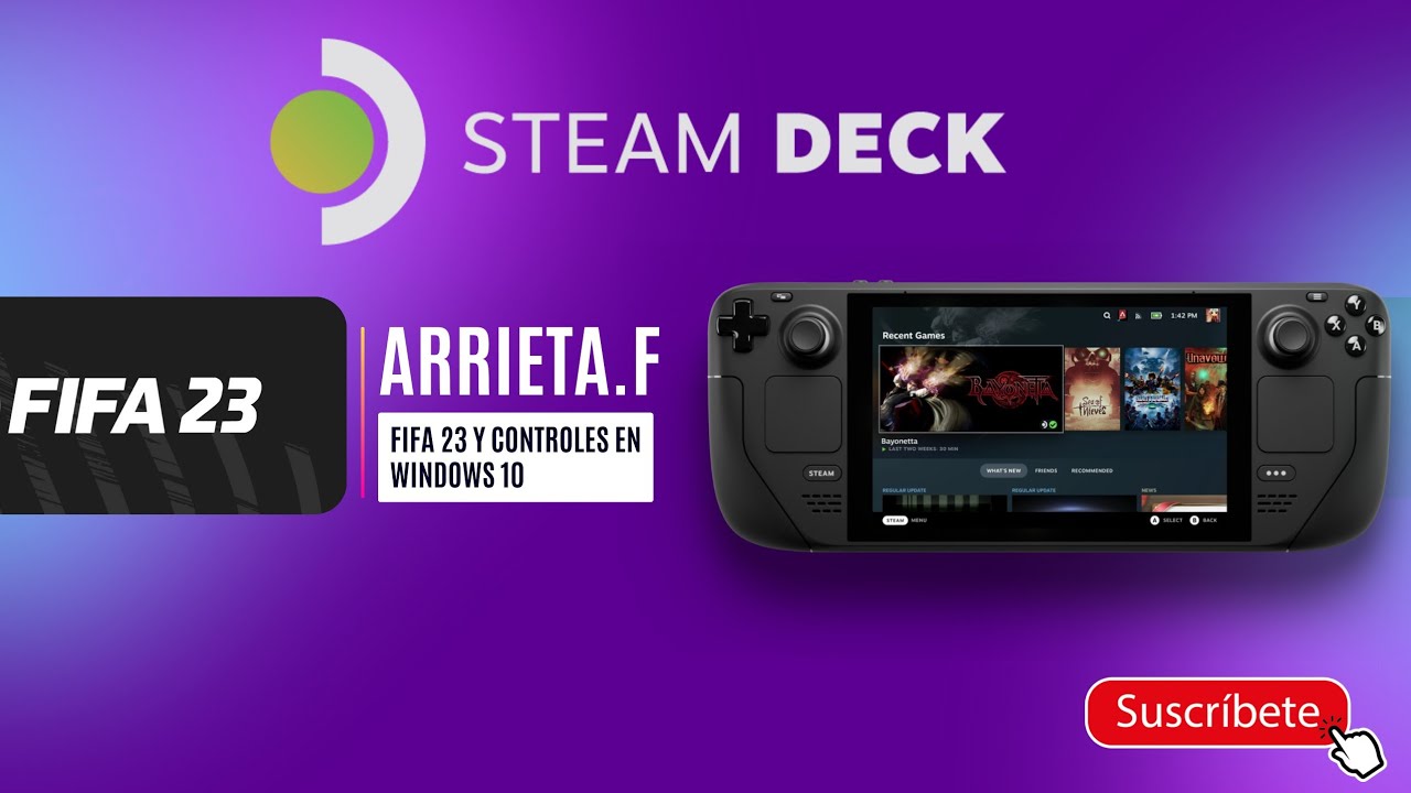 Steam Deck, Fifa 23 en windows 10