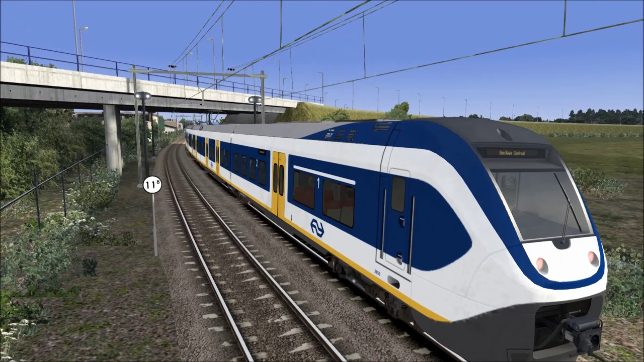 #47 [Train Simulator] Sprinter Utrecht Centraal - Naarden-Bussum |Game ...