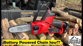 Milwaukee M12 Fuel Hatchet : Battery Powered Chainsaw Review