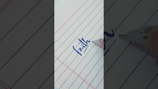 faith🙏..#calligraphy#cursive#faith#pray#writting#lettering#word#style#design#art#pen#yt#shorts#viral Faith Bubble Letters Shorts Calligraphy Satisfying Trending Relaxing Viral Art