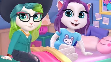 PLAY FUN!!TALKING TOM ANGELA 2, 💫 : UP GAME 2023 PART 27 || IOS, WALKTHROUGH, GAMEPLAY