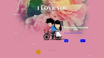 Hướng dẫn làm Web lung linh cực đẹp tặng người yêu bạn bè  - NVTH Channel