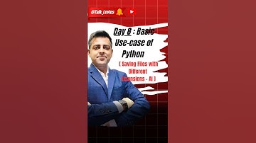💾 Day 8 | Python & AI for Finance Professionals – Save Files in Multiple Formats Automatically!