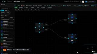 How to Delete a Node | OML Network Simulator