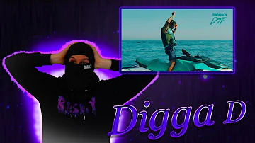 Digga D - DTF (Official Video) REACTION