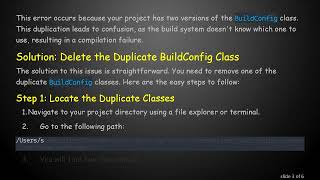 How to Fix the Android Gradle Build Error: Resolving Multiple BuildConfig Class Issues