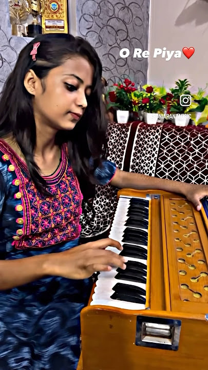 O Re Piya Sargam Part On Harmonium by Sonia Rani Music | Harmonium Music | Hindi Songs