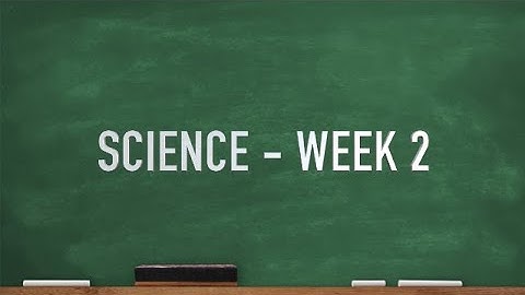 CC Cycle 2 Week 2 Science
