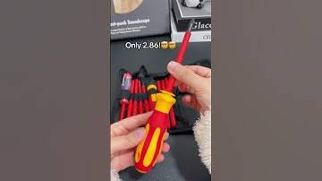 10-in-1 Interchangeable Screwdriver Set, Budget-Friendly Tool Essentials