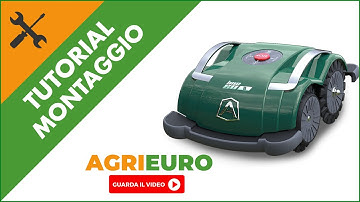 Robot rasaerba senza filo perimetrale Ambrogio L60 Elite: montaggio