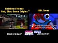 Rainbow Friends Red, Blue and Green’s Sad Origin Story | GAME x FNF Animation Friends To Your End