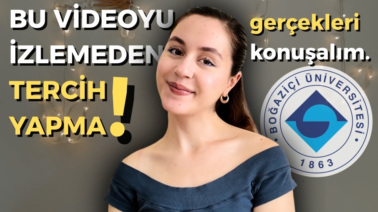 Boğaziçi Üniversitesi Hayalindeki Gibi Mi? Edebiyat bölümü, iş imkanları, yurt sorunu...