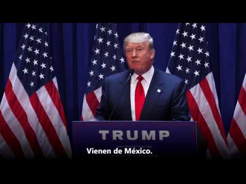 Vídeo: 4 Cosas Que Donald Trump Se Equivocó Tanto Sobre Los Inmigrantes Mexicanos