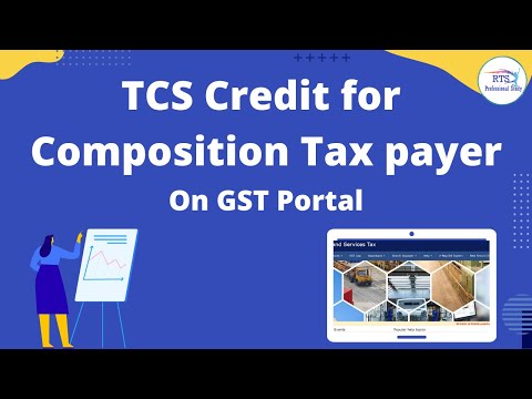 TCS Credit for composition Tax payer under GST