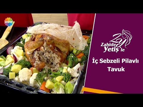 İç Pilavlı Sebzeli Tavuk Tarifi