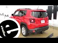 etrailer | WeatherTech 2nd Row Rear Auto Floor Mat Review - 2015 Jeep Renegade