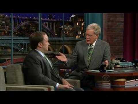 Scott McClellan on David Letterman