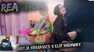 KATJA KRASAVICE x ELIF - HIGHWAY (Official Music Video) | KRANKE STEIGERUNG | REACTION