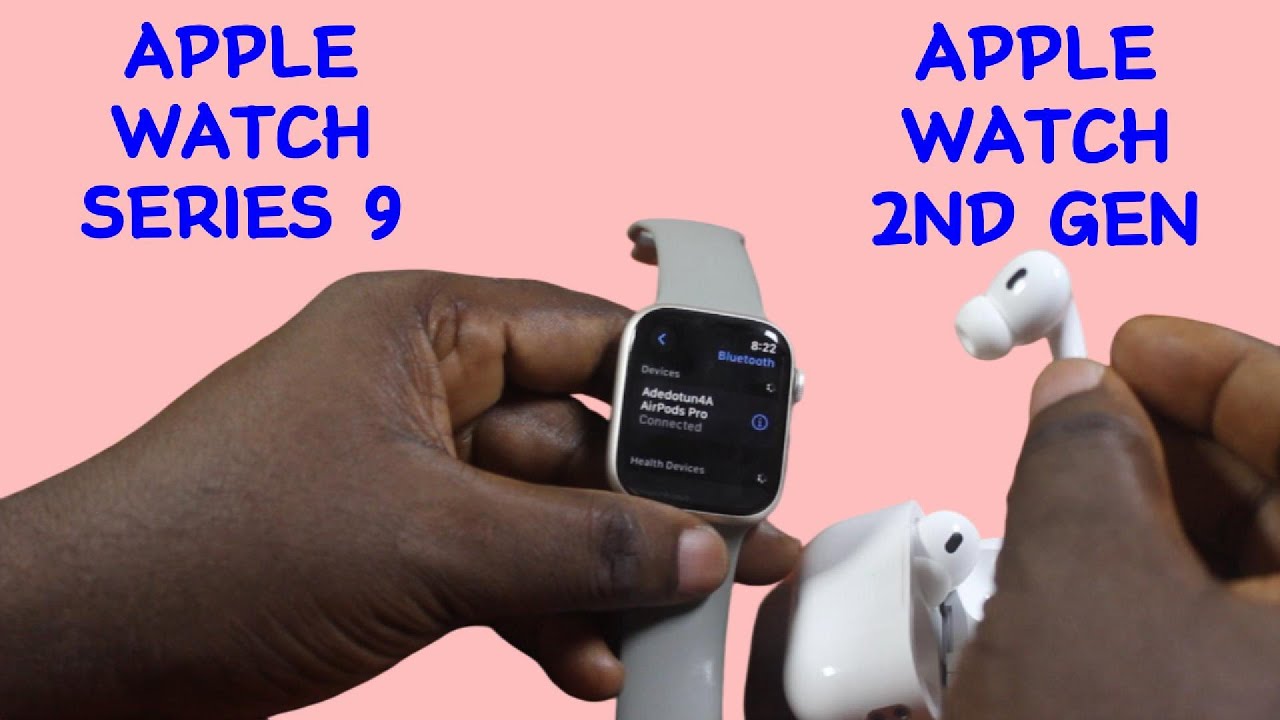 How to Connect AirPods Pro 2 to Apple Watch Series 9 - YouTube