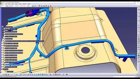 Catia V5 Electrical Harness Design - Automotive Harness Design Tutorial
