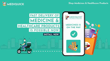 Fast Delivery of Medicines and Healthcare Products - MediQuick App