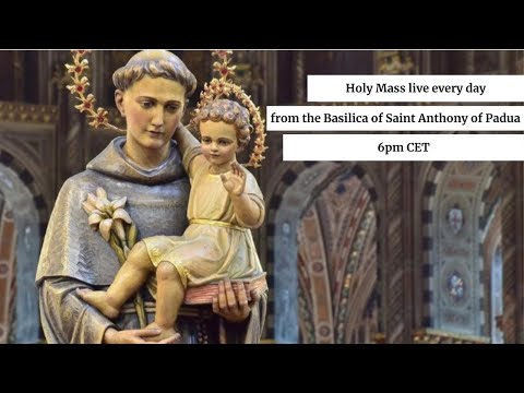 Holy Mass from the Basilica of Saint Anthony of Padua