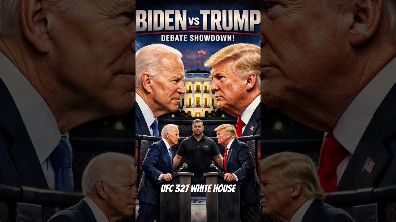 Trump will be facing against former president biden ufc 327