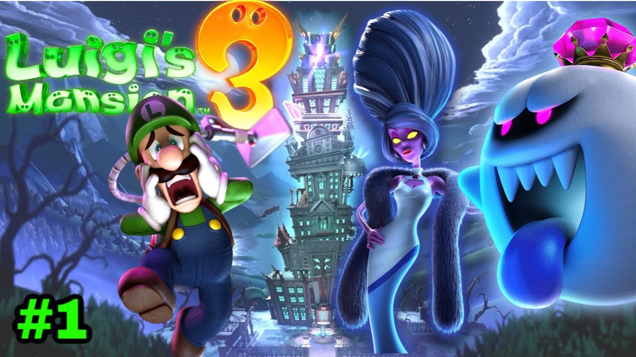LUIGI'S MANSION 3 Nintendo switch - Début de l'aventure dans l’hôtel