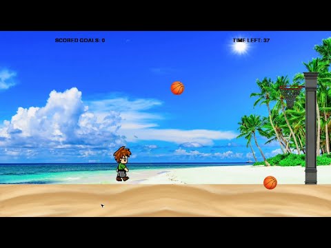 Basketball game in Python