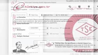 e-devlet kapısı - www.turkiye.gov.tr I \