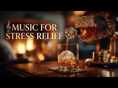 Slow Relaxing Blues - Old School Blues for Stress Relief - Midnight Mood Music Guitar Mix