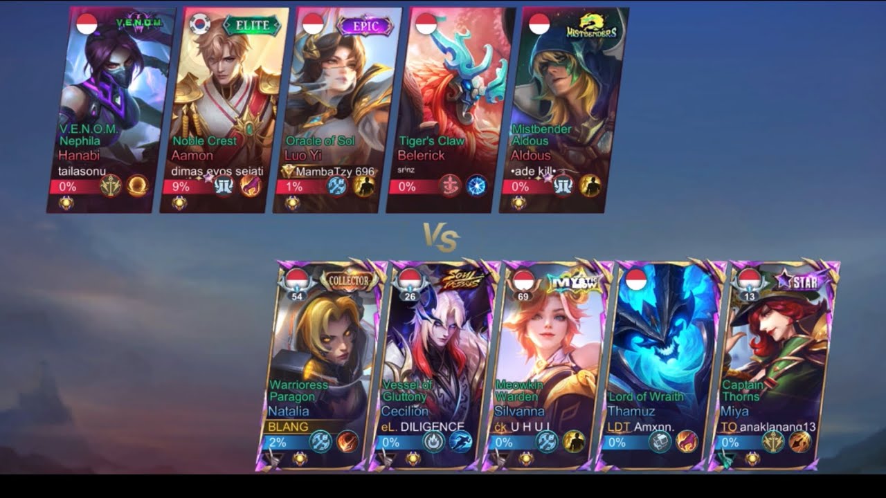 Gameplay NATALIA roamer LOSE STRIKE huhu...