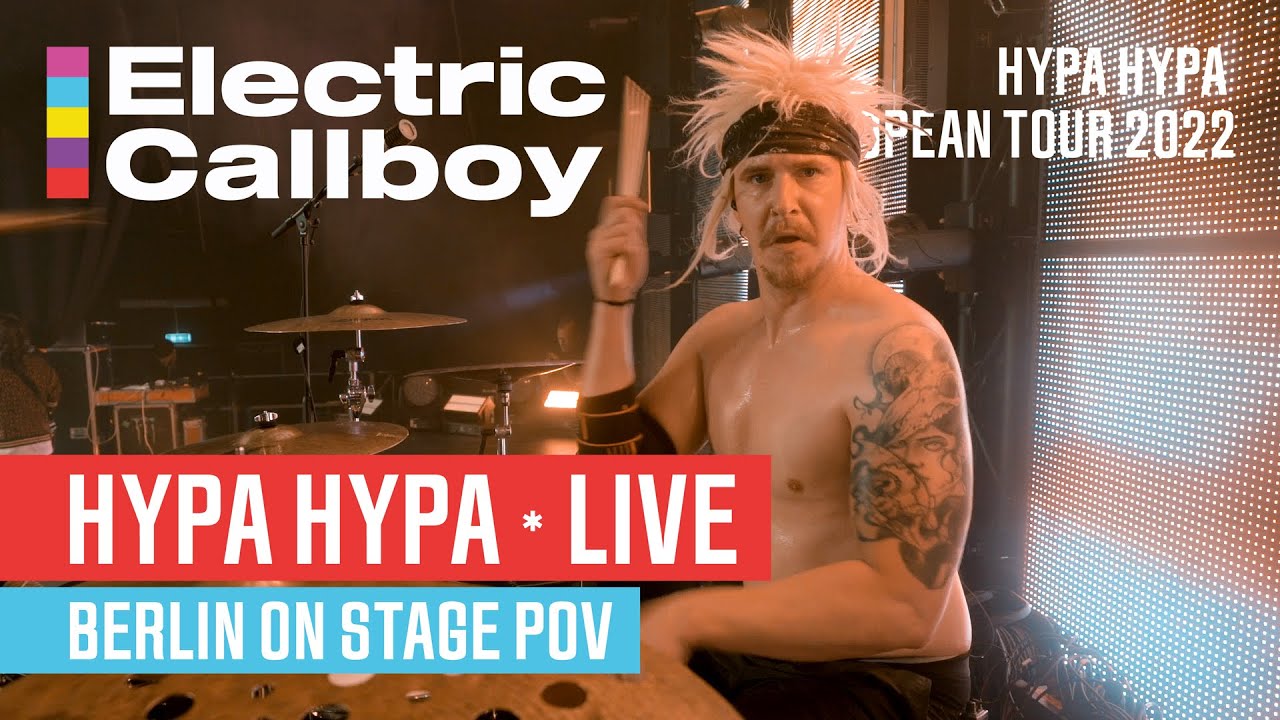 Electric Callboy Hypa Hypa LIVE (Berlin ON STAGE POV) YouTube