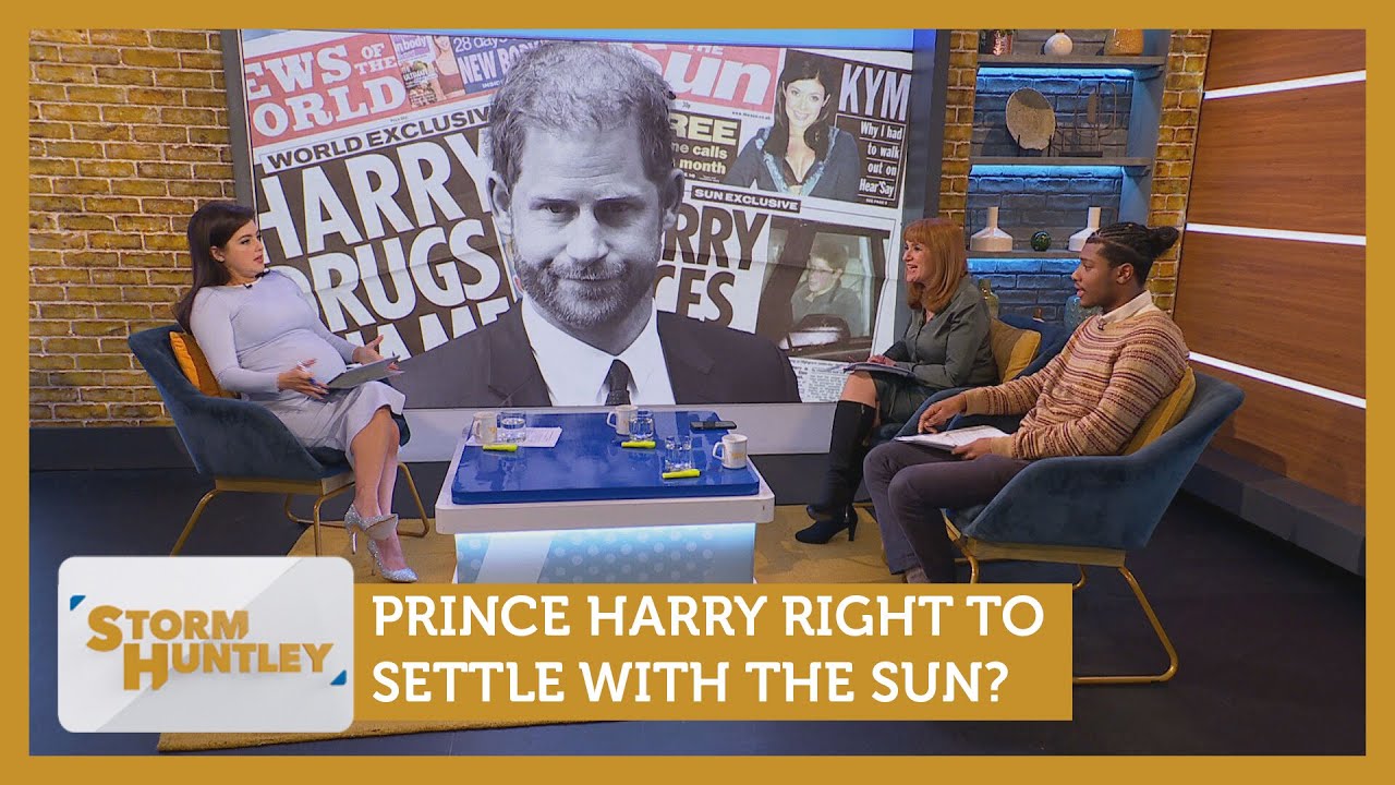 Prince Harry right to settle with The Sun? Feat. Angela Epstein & Jovan Owusu-Nepaul | Storm Huntley