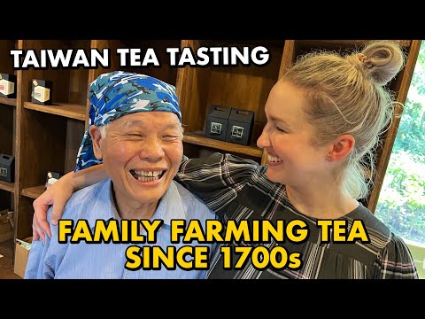Tea Tasting with a Tea Farmer in Taipei, Taiwan