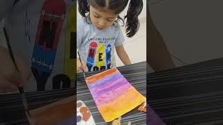 10 second artist challenge 🖍️🌈#artforkids #art #shortsfeed #challenge