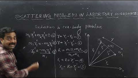 SCATTERING PROBLEM IN LABORTORY SYSTEM ( PART 1 )