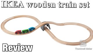 [Review] IKEA wooden train set